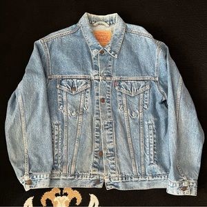 HvyBlk Sailormoon Denim Jacket Size Large
